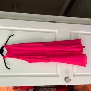 pink Krisa open back dress